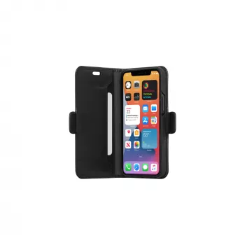 Maciņš telefona korpuss dbramante1928 Copenhagen Slim iPhone 12 mini Melns