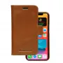 Maciņš dbramante1928 Lynge iPhone 12 mini (5.4 inch) — Tan, 3 kabatas kartēm, galda statīvs