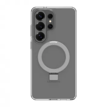 Aizsargmaciņš dbramante1928 Iceland Ultra D3O MAG Kick Samsung Galaxy S26 Ultra, caurspīdīgs, 6,9 collu ekrāns, plastmasa, galda statīvs