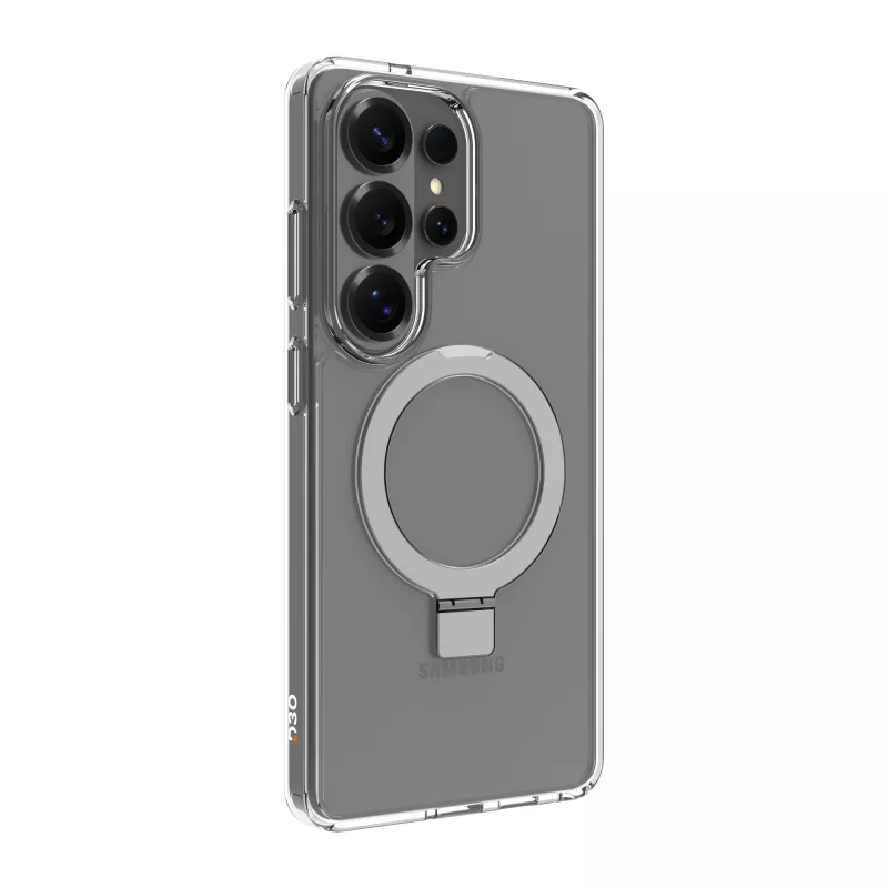 Aizsargmaciņš dbramante1928 Iceland Ultra D3O MAG Kick Samsung Galaxy S26 Ultra, caurspīdīgs, 6,9 collu ekrāns, plastmasa, galda statīvs