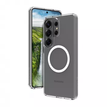 Aizsargmaciņš dbramante1928 Iceland Ultra D3O MAG Samsung Galaxy S26 Ultra — caurspīdīgs, plastmasa, 6.9 collu ekrānam