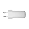 Sienas lādētājs d bramante re-charge Pro — 2× USB-C 25W, 110–240V, Balts