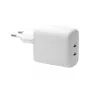Sienas lādētājs d bramante re-charge Pro — 2× USB-C 25W, 110–240V, Balts