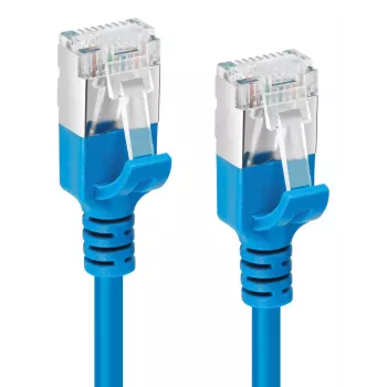 Microconnect V-FTP6A005B-SLIM tīkla kabelis zils 0.5 m Cat6a U/FTP (STP)