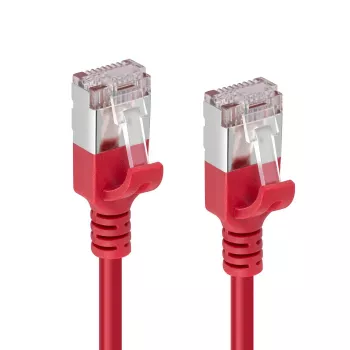 Microconnect V-FTP6A005R-SLIM tīkla kabelis sarkans 0,5 m Cat6a U/FTP (STP)