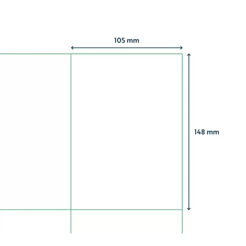 Capture A4LABEL-105X148 līmlapiņas A4 printeriem