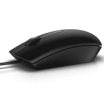 DELL MS116 pele Office Ambidextrous USB Type-A Optiskā 1000 DPI