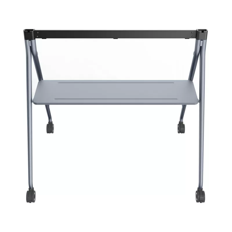 Grīdas statīvs Yealink MB-FS-P750T Sudraba ar paplāti MeetingBoard Pro 75 collām