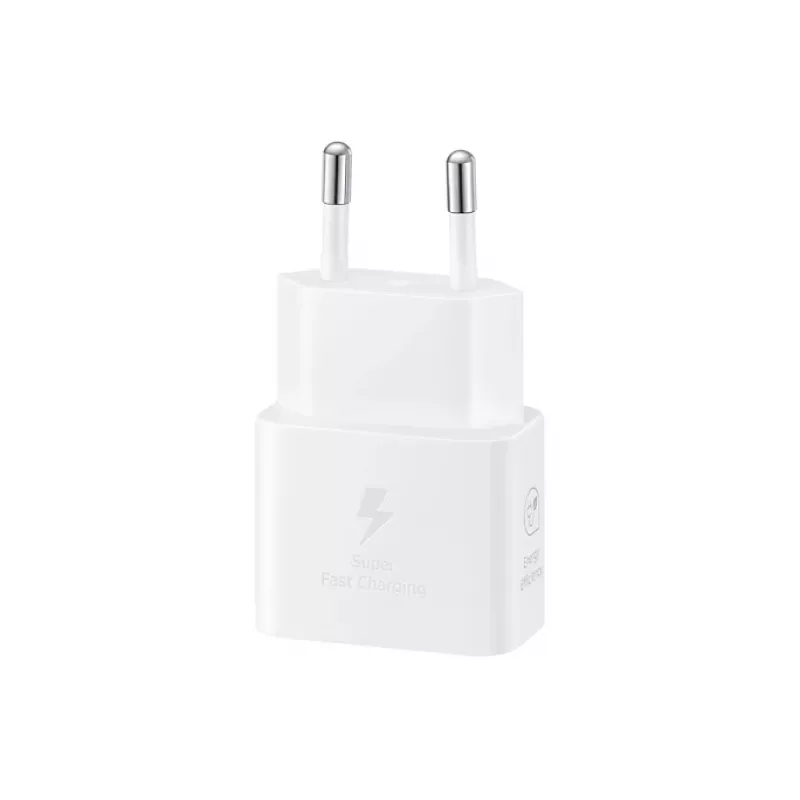 Samsung EP-T2510X balts universāls USB ātrās uzlādes lādētājs 25W