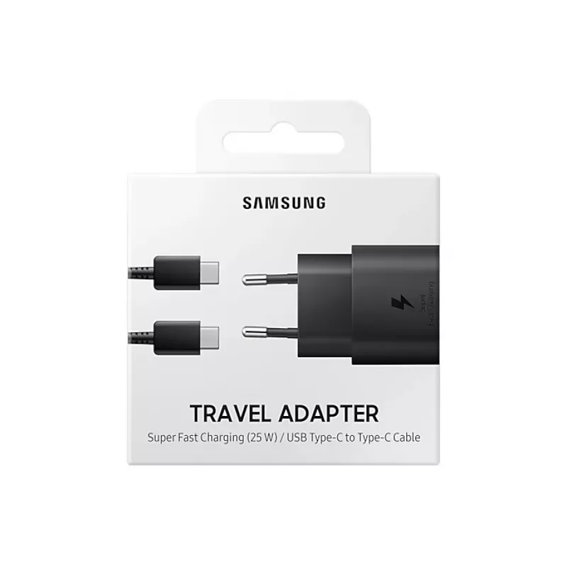 Samsung EP-TA800NBEG sienas lādētājs 25 W melns