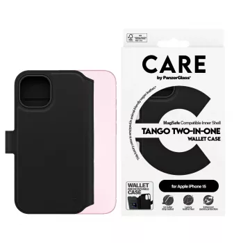 PanzerGlass CARE™ by ® Tango 2-in-1 Maks un Maciņš ar MagSafe iPhone 15