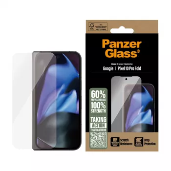PanzerGlass® ekrāna aizsargs Google Pixel 10 Pro Fold 5G | Classic Fit