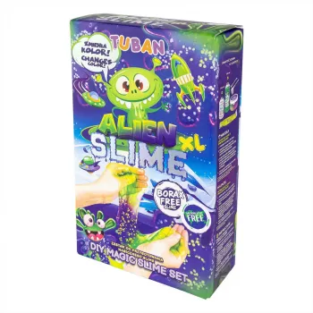 Bērnu radošais komplekts TUBAN DIY SLIME ALIEN XL, daudzkrāsains, vecumam 6+