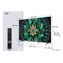 TCL Q6C 75Q6C televizors 190.5 cm (75 colli) 4K Ultra HD Smart TV Wi-Fi Metālisks