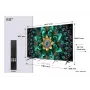 TCL Q6C 65Q6C televizors 165.1 cm (65 colli) 4K Ultra HD Smart TV Wi-Fi Metālisks