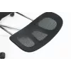 Ergonomisks biroja krēsls ActiveJet YK848 — sieta sēdeklis un atzveltne, melns, atzveltne 50,5×57 cm, sēdekļa platums 48,5 cm