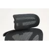 Ergonomisks biroja krēsls ActiveJet YK848 — sieta sēdeklis un atzveltne, melns, atzveltne 50,5×57 cm, sēdekļa platums 48,5 cm