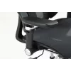 Ergonomisks biroja krēsls ActiveJet YK848 — sieta sēdeklis un atzveltne, melns, atzveltne 50,5×57 cm, sēdekļa platums 48,5 cm