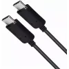 USB-C kabelis TB AKTBXKUCC2SI10B, 1 m, silikona apvalks, melns