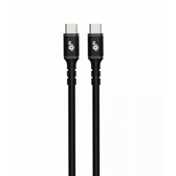 USB-C kabelis TB AKTBXKUCC2SI10B, 1 m, silikona apvalks, melns