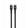 USB-C kabelis TB AKTBXKUCC2SI10B, 1 m, silikona apvalks, melns