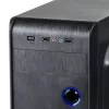 Akyga AK939BL Midi Tower datora korpuss, ATX / Micro ATX / Mini ITX, 2x USB 2.0, bez barošanas bloka, melns