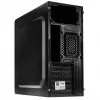 Akyga AK939BL Midi Tower datora korpuss, ATX / Micro ATX / Mini ITX, 2x USB 2.0, bez barošanas bloka, melns