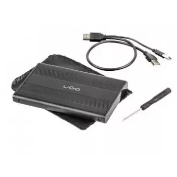 Cietā diska/SSD korpuss uGo Marapi S120 Melns 2.5 collu