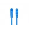 LANBERG tīkla kabelis Cat6a RJ-45 uz RJ-45 S/FTP LSZH, 1 m, Zils