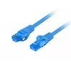 LANBERG tīkla kabelis Cat6a RJ-45 uz RJ-45 S/FTP LSZH, 1 m, Zils