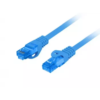 LANBERG tīkla kabelis Cat6a RJ-45 uz RJ-45 S/FTP LSZH, 1 m, Zils