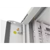 Sienas 19 collu 4U tīkla skapis LANBERG WAFA-5604-10S, 600 mm dziļums, pelēks, stikla durvis (salocīts)