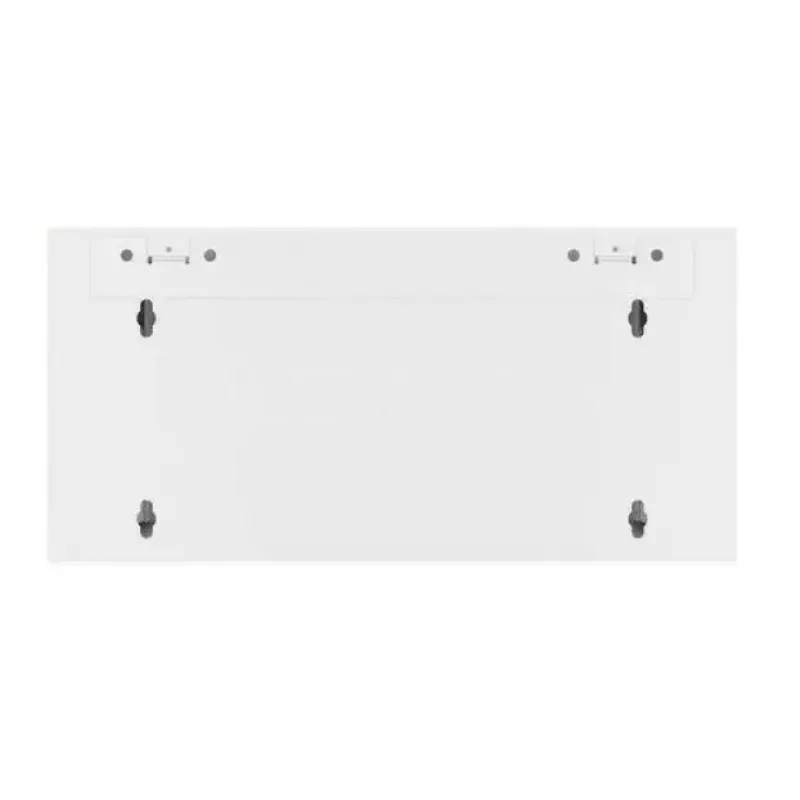 Sienas 19 collu 4U tīkla skapis LANBERG WAFA-5604-10S, 600 mm dziļums, pelēks, stikla durvis (salocīts)