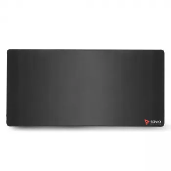 Pelēkdēlis SAVIO Black Edition Turbo Dynamic XXL 1000×500×3 mm, auduma virsma, apšūtas malas, neslīdoša gumijas pamatne