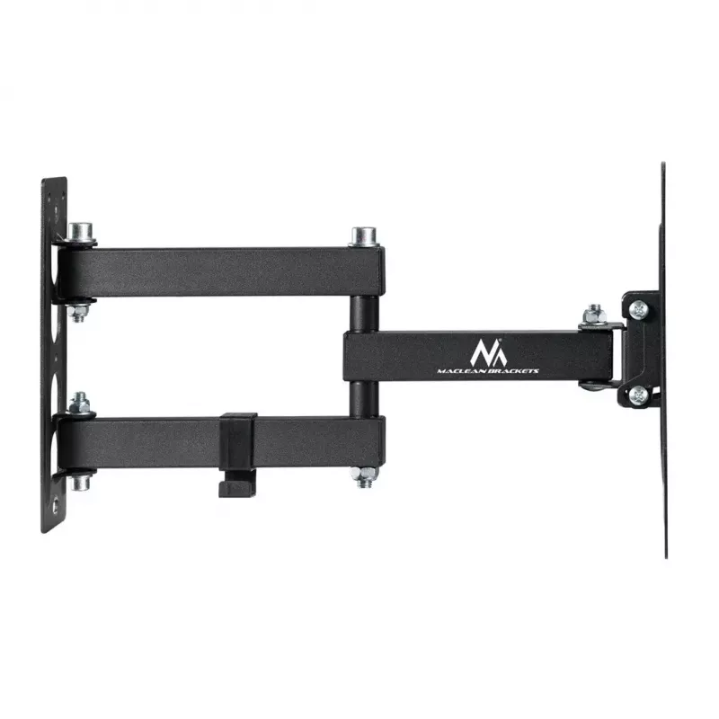 Sienas stiprinājums MACLEAN MC-700N VESA 200x200 23–43 collu ekrāniem, max 30 kg, melns