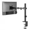 Monitora galda stiprinājums MACLEAN MC-753N 17–32 collu ekrāniem, VESA 75x75 / 100x100, max 9 kg, slīpums ±45°, pagrieziens ±180°, augstuma regulējams