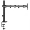 Monitora galda stiprinājums MACLEAN MC-753N 17–32 collu ekrāniem, VESA 75x75 / 100x100, max 9 kg, slīpums ±45°, pagrieziens ±180°, augstuma regulējams