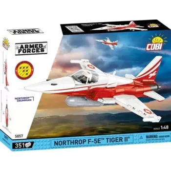 Būvkomplekts Cobi Northrop F-5E Tiger II modelis 5857 klucīši