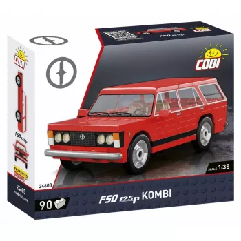Būvēšanas komplekts Cobi FSO 125p 90 bloki COBI-24603 – 90 plastmasas konstrukcijas bloki