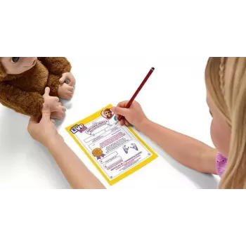 Interaktīva rotaļlieta Cobi Little Live Pets Pērtiķis MO-26613 — mājdzīvnieka rotaļlieta ar skaņām un kustībām