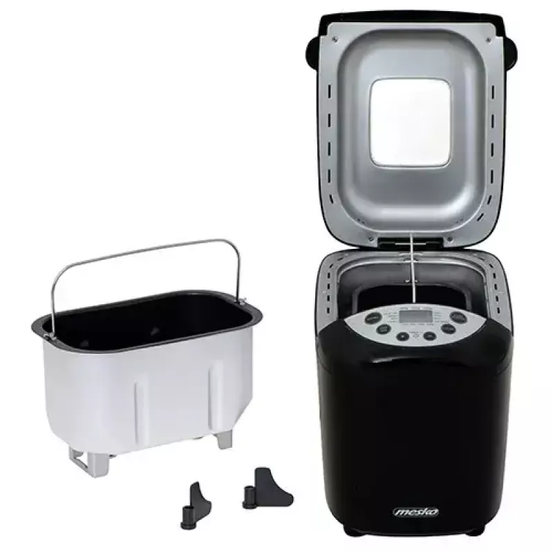 Maizes cepējs Mesko Home MS 6022 850 W Melns Digitālais taimeris