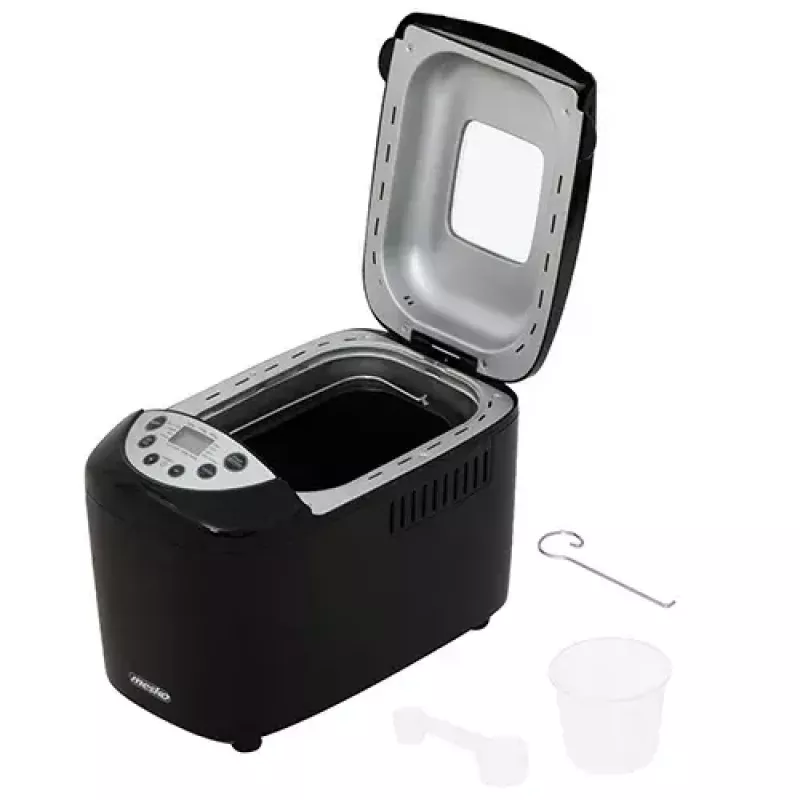 Maizes cepējs Mesko Home MS 6022 850 W Melns Digitālais taimeris