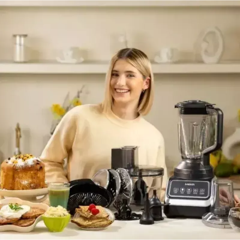 Virtuves kombains MPM MRK-27 2000W — daudzfunkcionāls palīgs ikdienas ēdiena gatavošanā