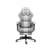 Spēļu krēsls Huzaro FORCE 4.7 Bucket Seat Pelēks — audums, polsterēts sēdeklis un atzveltne, kāju balsts, max svars 140 kg, augstums 113–123 cm