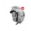 Spēļu krēsls Huzaro FORCE 4.7 Bucket Seat Pelēks — audums, polsterēts sēdeklis un atzveltne, kāju balsts, max svars 140 kg, augstums 113–123 cm