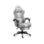 Spēļu krēsls Huzaro FORCE 4.7 Bucket Seat Pelēks — audums, polsterēts sēdeklis un atzveltne, kāju balsts, max svars 140 kg, augstums 113–123 cm