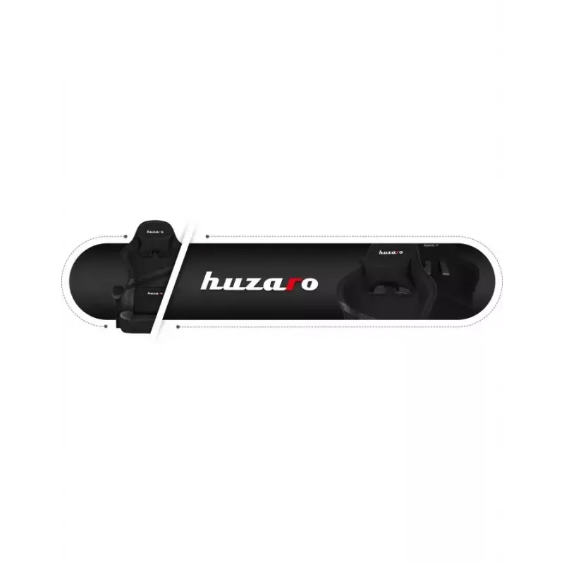 Spēļu krēsls Huzaro FORCE 4.4 CARBON — auduma kausveida sēdeklis, augstums 115–125 cm, max slodze 130 kg, tērauda pamatne, regulējami roku balsti