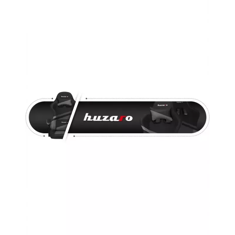 Spēļu krēsls Huzaro FORCE 4.4 Bucket Seat Melns Pelēks