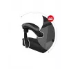Spēļu krēsls Huzaro FORCE 4.4 Bucket Seat Melns Pelēks