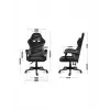 Spēļu krēsls Huzaro FORCE 4.4 Bucket Seat Melns Pelēks